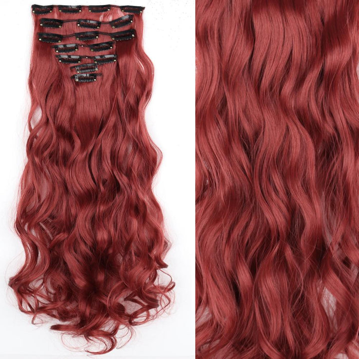 Long Wavy Ombre Clip-In Hair Extensions