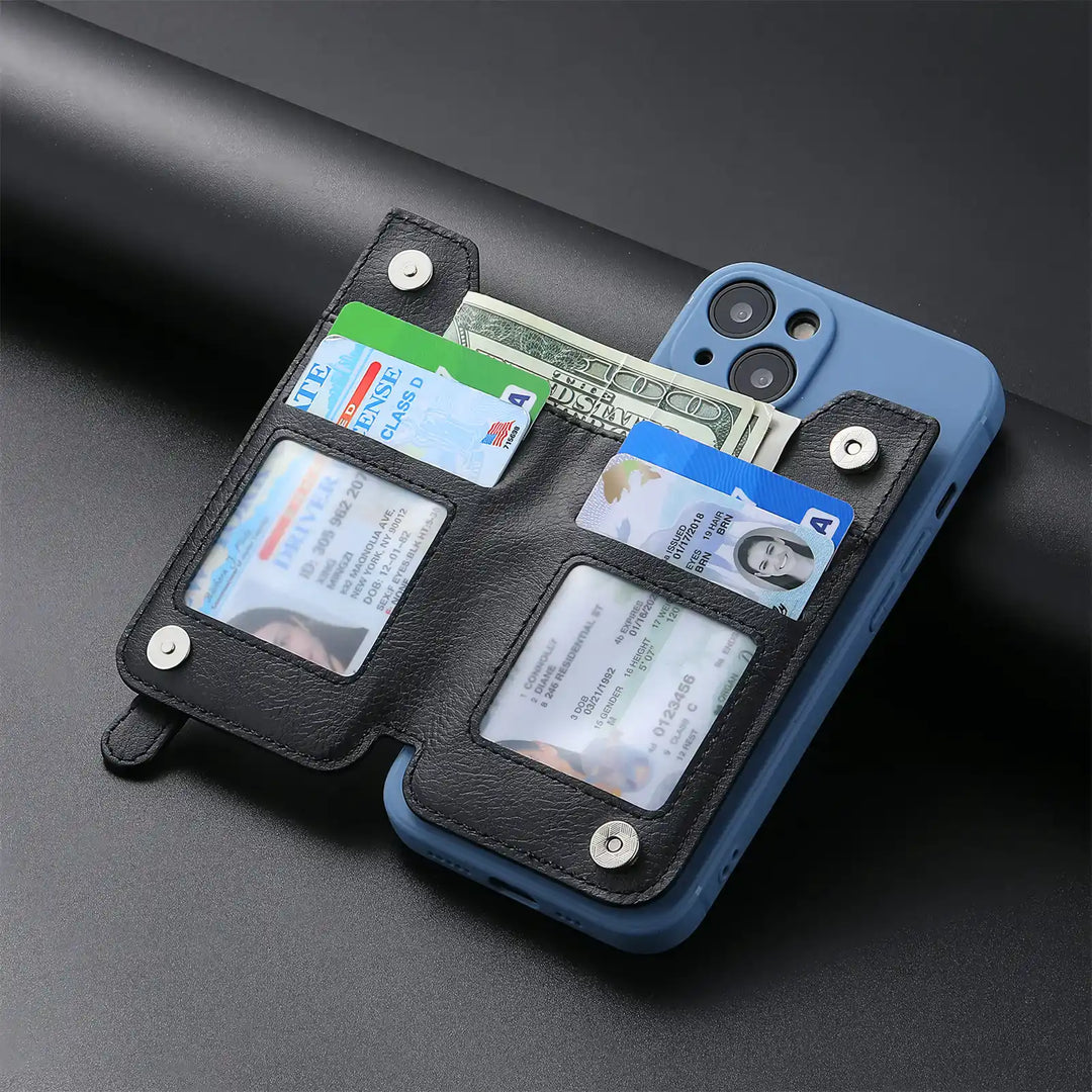 Multi-functional Phone Card Slot Holder Wallet Case