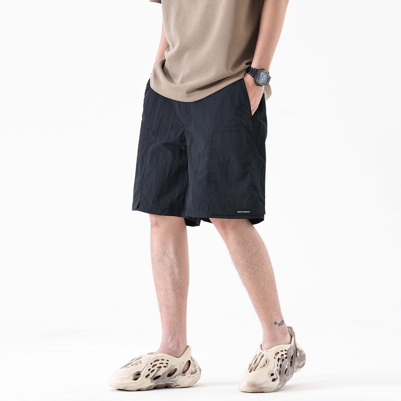 Men's Ice Silk Thin Quick-drying Loose Casual Pants