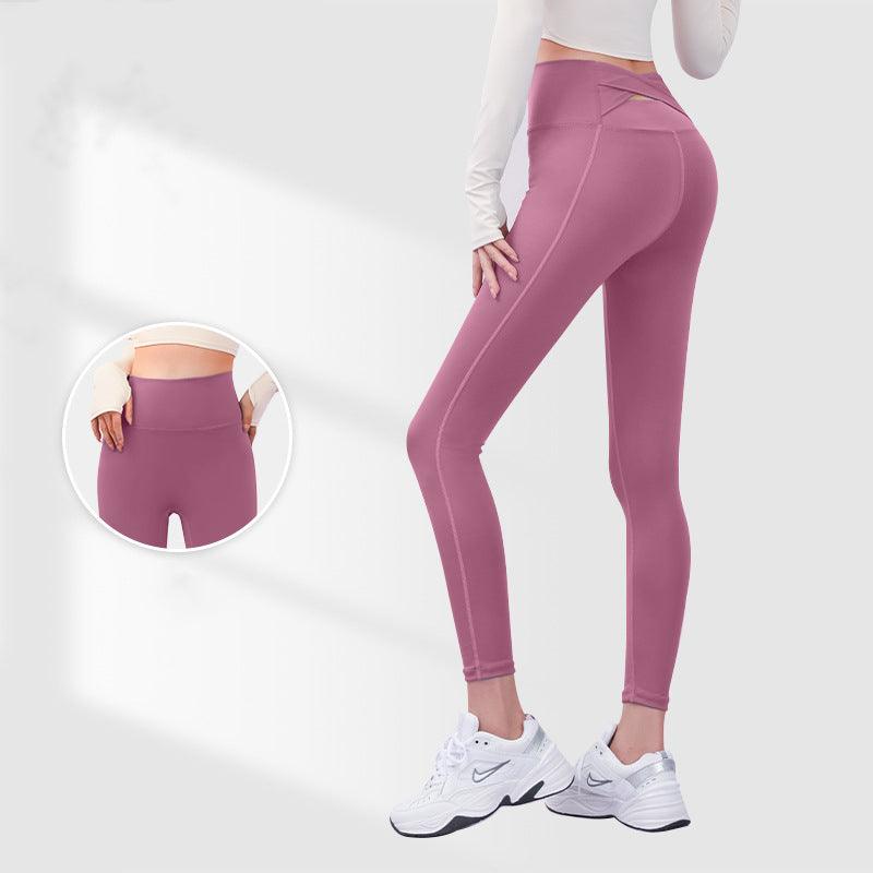 Fitness Yoga Pants Tummy Control Leggings For Women - Trendha