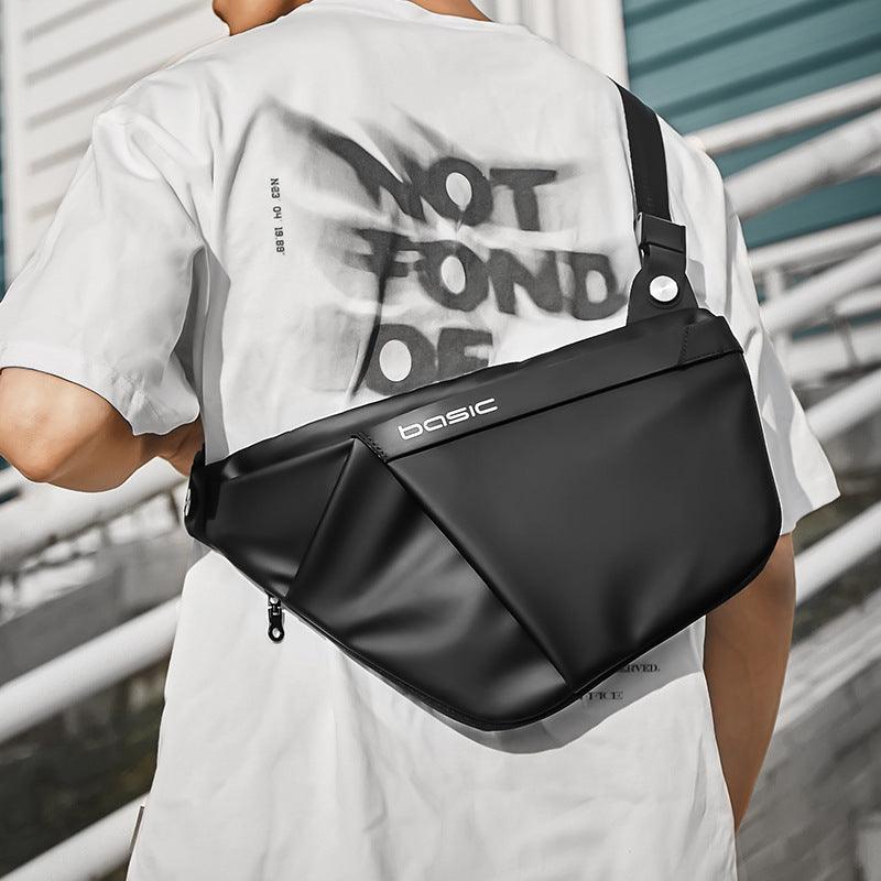 Functional Style Messenger Bag For Men - Trendha