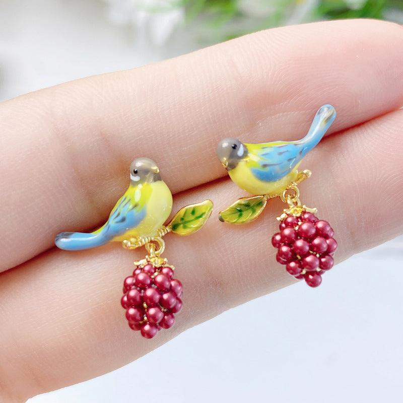 Girls' Creative Fashion Earrings In Europe And America - Trendha