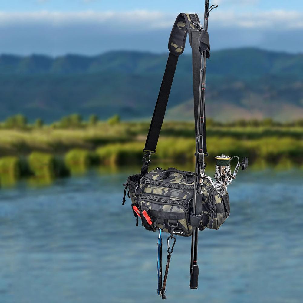 Green Dark Night Camo Fishing Gear Accessories Pack - Trendha