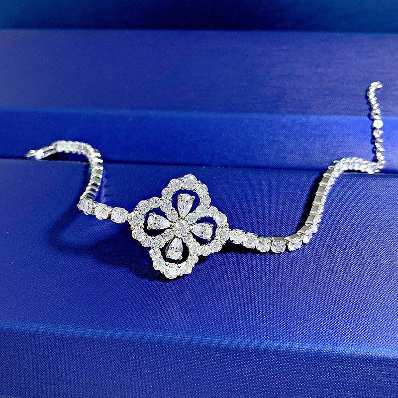 High Carbon Diamond Niche Fashion Design Feel Bracelet For Women