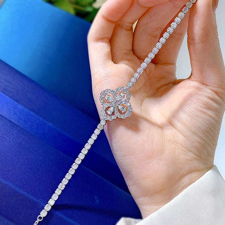 High Carbon Diamond Niche Fashion Design Feel Bracelet For Women - Trendha