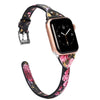 Color: Tnail belt black pink flower