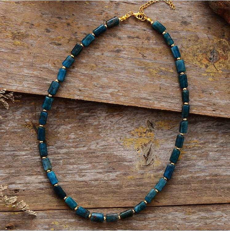 High-end Red Natural Stone Necklace - Trendha