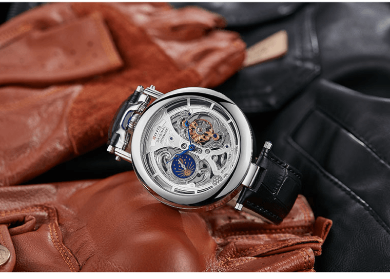 Hollow Bottom True Tourbillon Waterproof Automatic Machine - Trendha