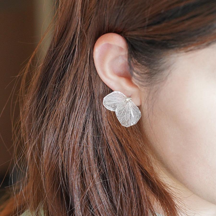 Hydrangea Immortal Flower Fairy Air Ear Decoration Mosquito Coil Ear Clip