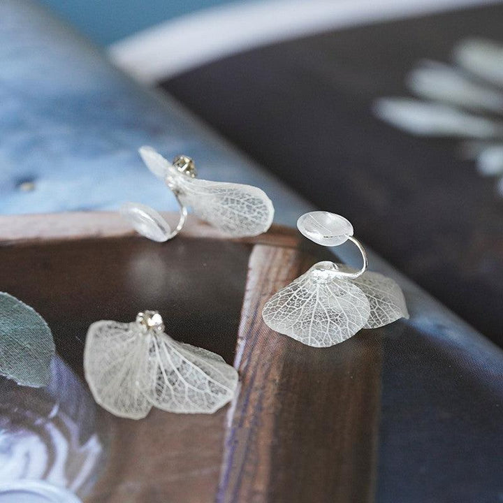 Hydrangea Immortal Flower Fairy Air Ear Decoration Mosquito Coil Ear Clip - Trendha
