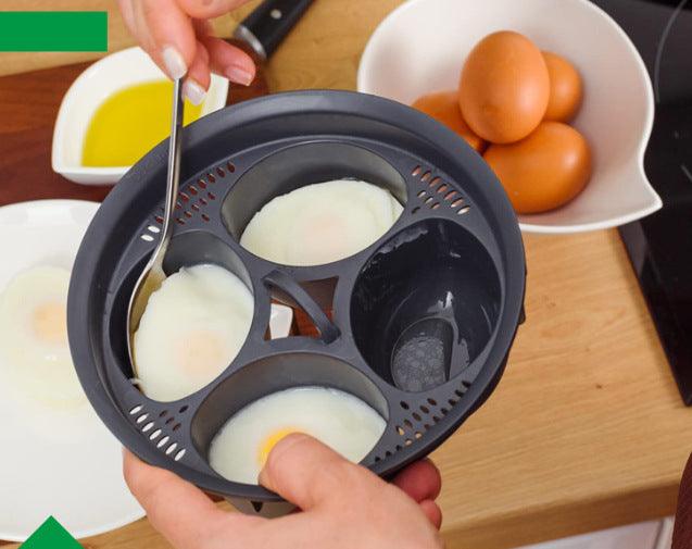 Kitchen Gadgets Accessories Four-in-one Egg Steamer - Trendha