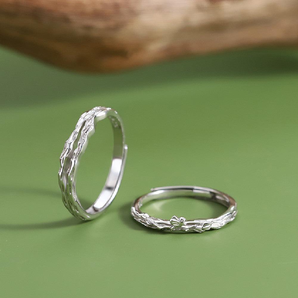 Ladies Fashion Personality Couple Ring - Trendha