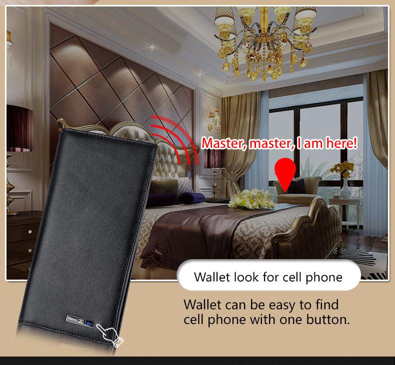 Large Capacity Anti Lost Business Leather Clutch - Trendha