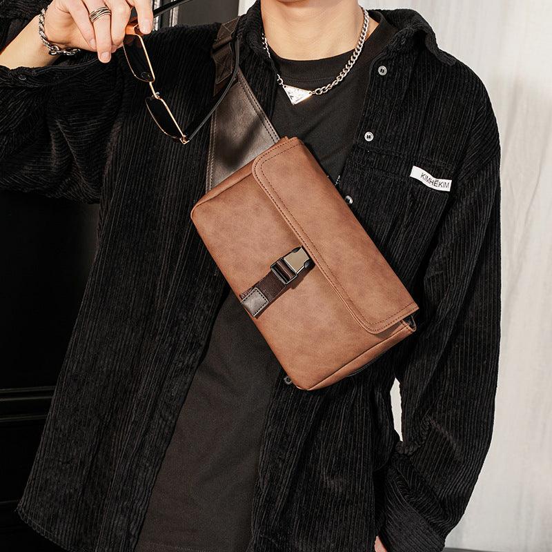 Large Capacity Korean Fashion Shoulder Bag - Trendha