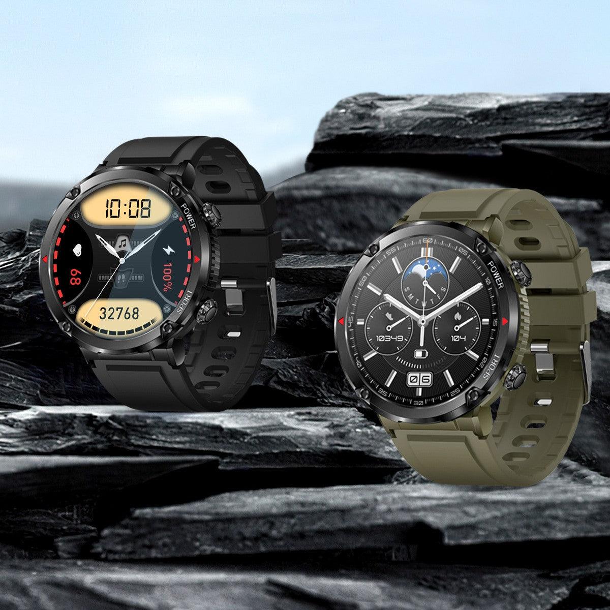 Large Screen HD Step Counting Heart Rate Blood Pressure More Than Sport Smart Watch - Trendha