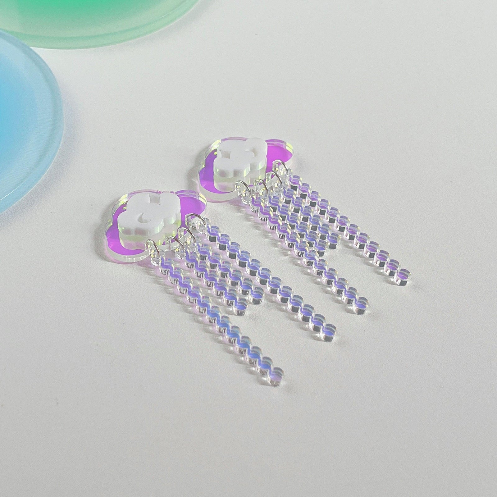 Laser Fantasy Cloud Ear Clip Girl - Trendha