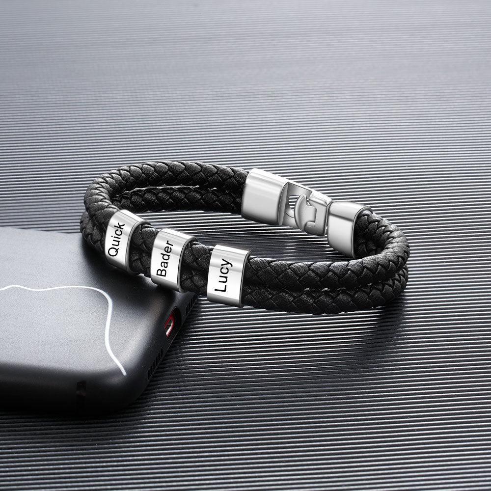 Leather Braided Men's Personality Couple Bracelet
