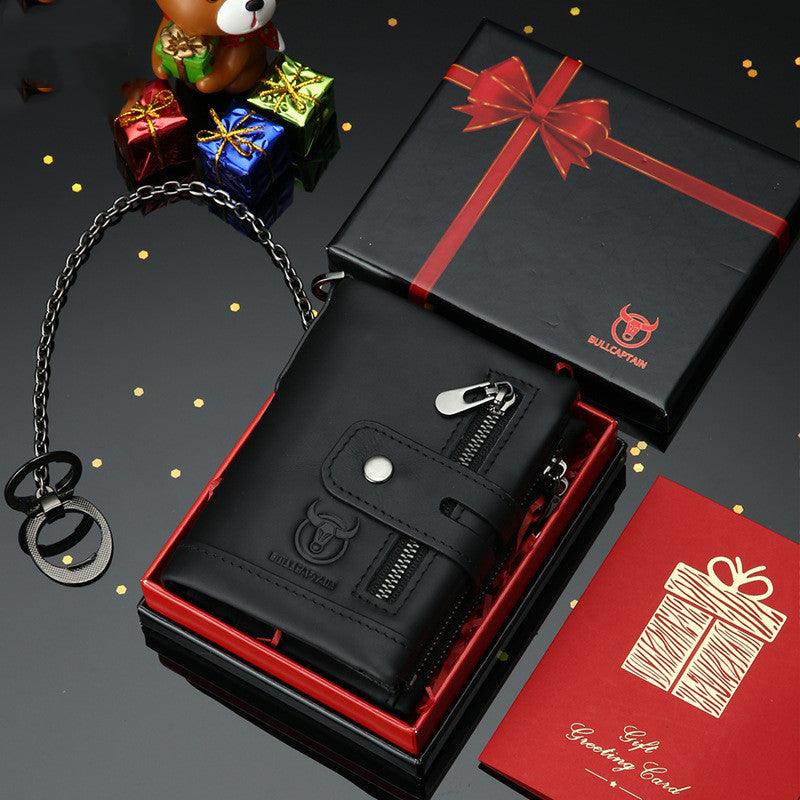Leather Mobile Phone Holder Wallet Multi-function Anti-theft Chain - Trendha