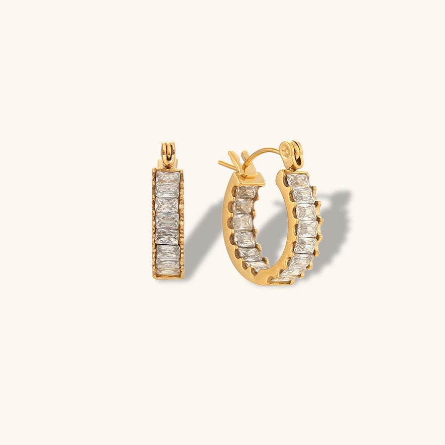 Light Luxury Fashion Stainless Steel Design Earrings Jewelry - Trendha
