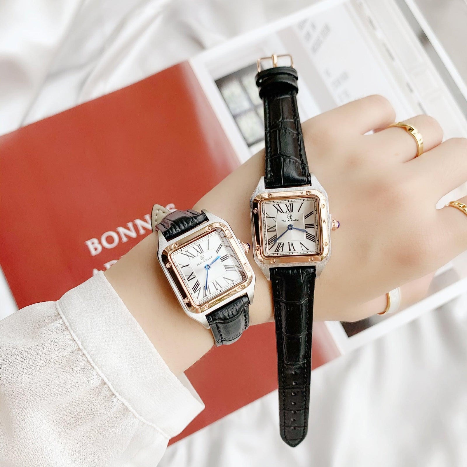 Light Luxury Sweet Style Watch Square Dial Ladies - Trendha