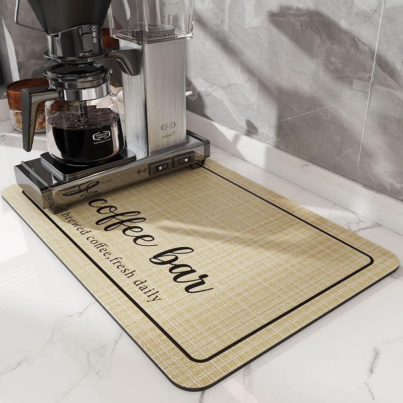 Linen-style Wash Free Antifouling Mat - Trendha