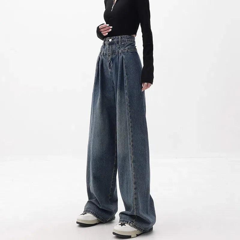 Loose Fitting Wide Leg Jeans - Trendha