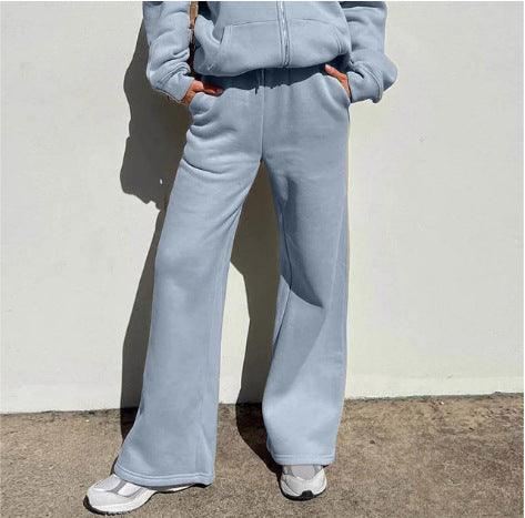 Loose Hooded Sportswear Jogger Pants Women's Suit - Trendha