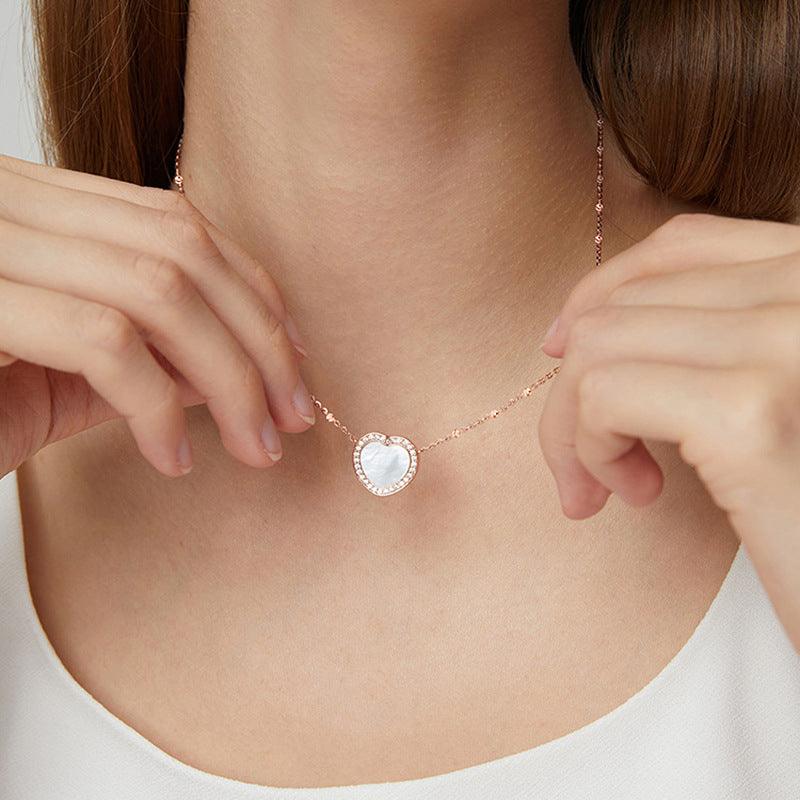 Men's And Women's Fashion Smart NFC Love Pendant Necklace - Trendha
