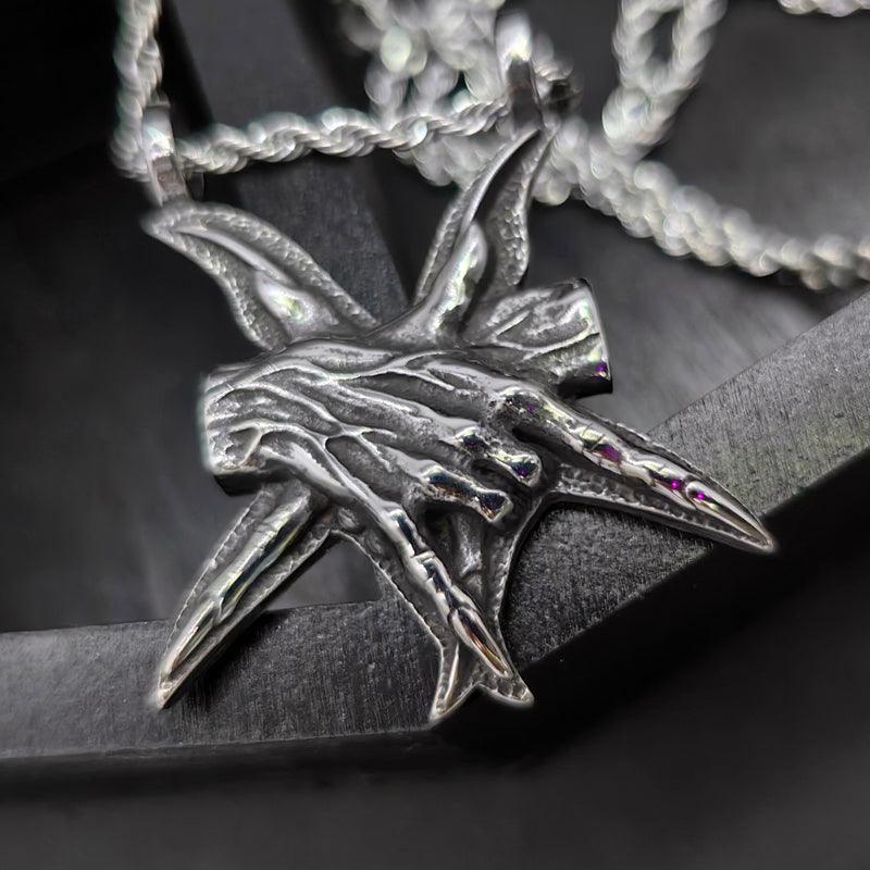 Men's And Women's Fashion Three-dimensional Pendant Titanium Steel Necklace - Trendha