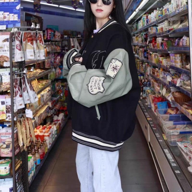 Men's And Women's Loose Minority Design Coat - Trendha
