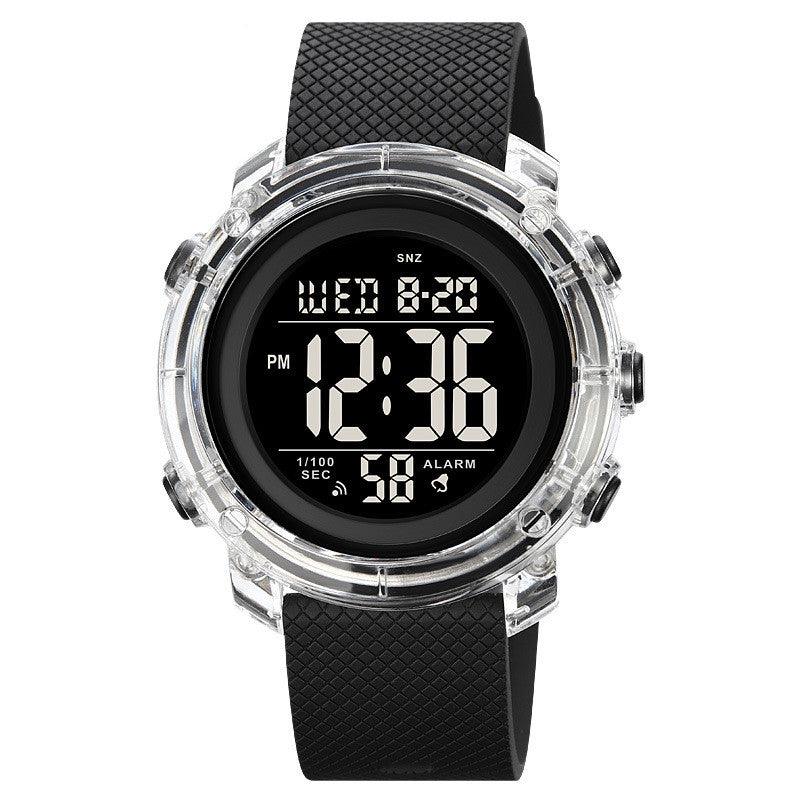 Men's And Women's Multifunctional Waterproof Sports Electronic Watch - Trendha