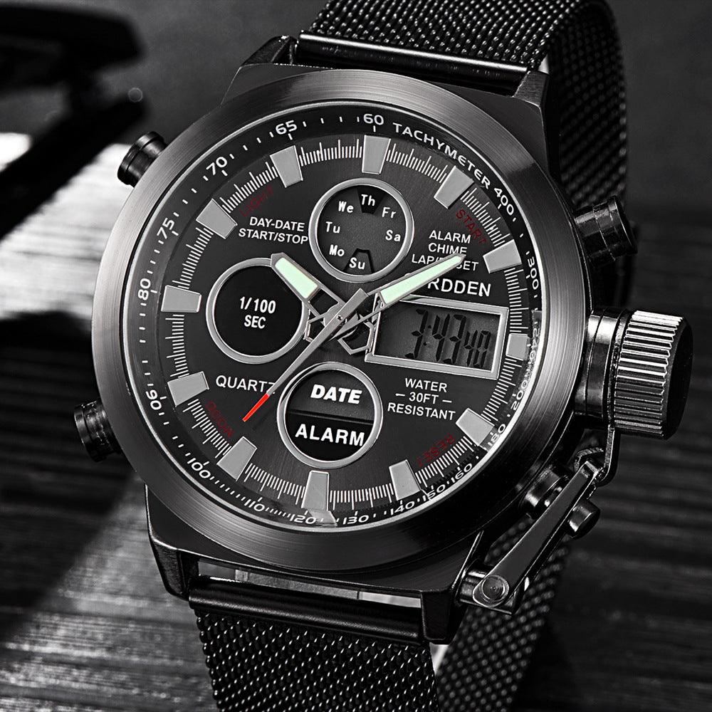 Men's Belt LED Electronic Sports Watch - Trendha