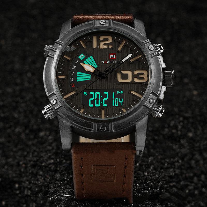 Men's Business Casual Multifunctional Waterproof Men's Watch - Trendha