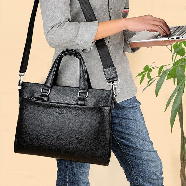 Men's Business Simplicity Shoulder Messenger Bag - Trendha