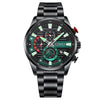 style: Black shell green