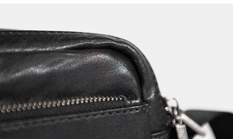 Men's Casual Leather Shoulder Bag - Trendha