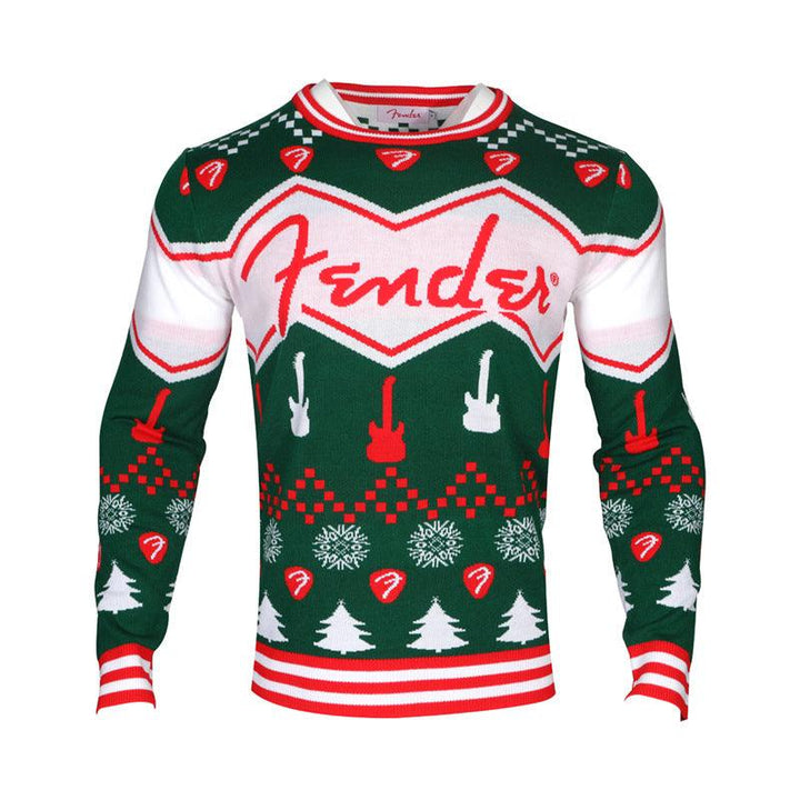 Men's Fashion Casual Long Sleeve Round Neck Christmas Sweater - Trendha
