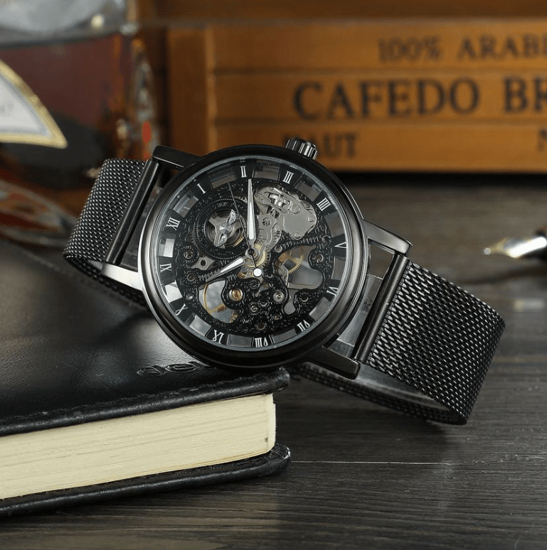 Men's Fashion Casual Manual Mechanical Watch - Trendha