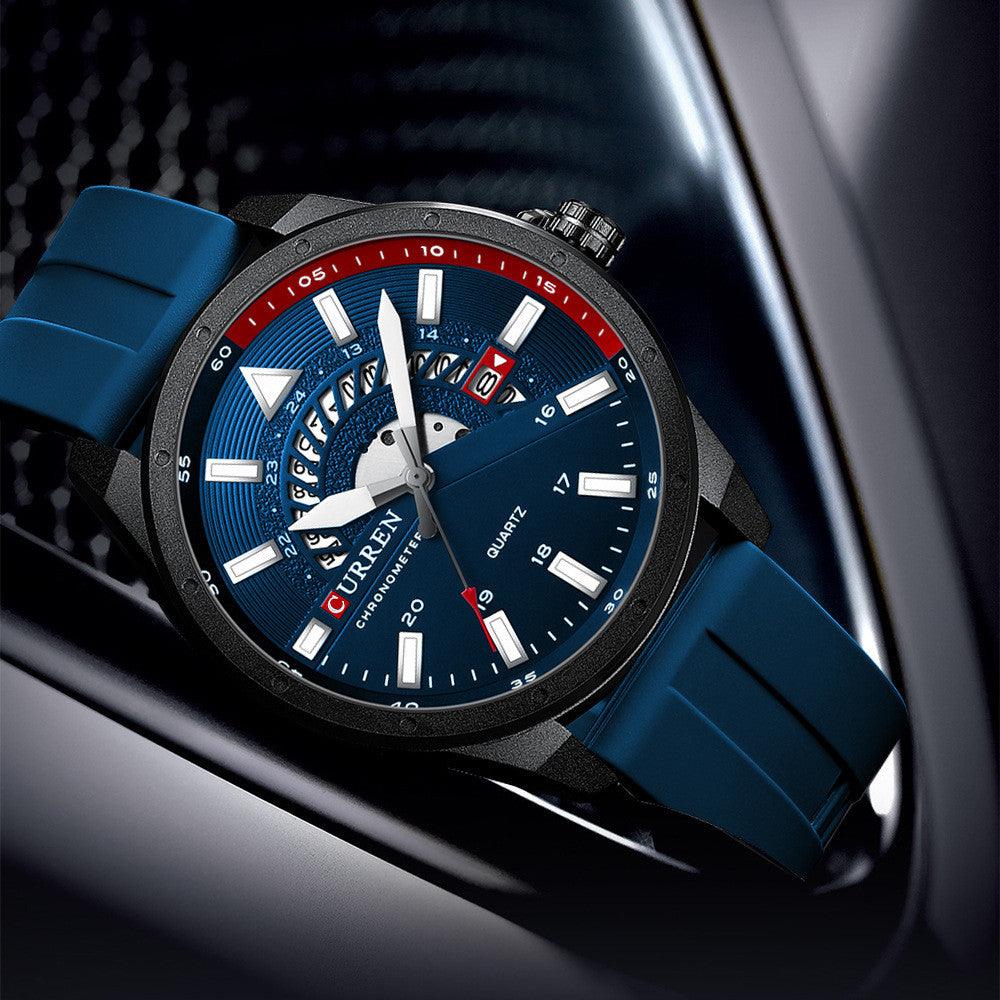 Men's Fashion Casual Tape Quartz Watch - Trendha