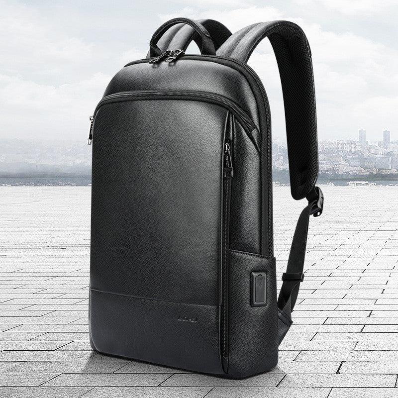 Men's Fashion New Backpack High-end Genuine Leather - Trendha