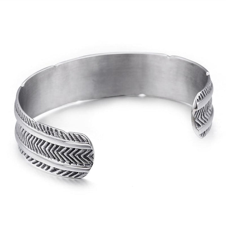 Men's Fashion Retro Stainless Steel Bracelet - Trendha