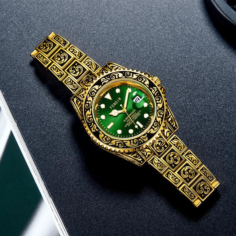 Men's Fashion Trend Foreign Trade Watch Waterproof Simple - Trendha