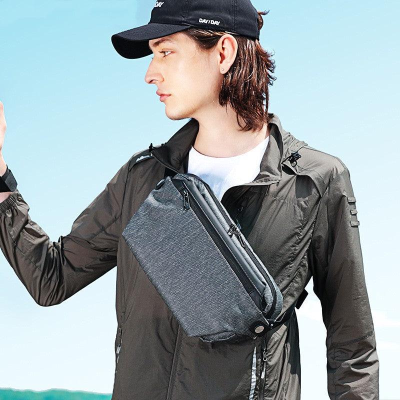 Men's Fashionable Casual Sports Crossbody Bag - Trendha
