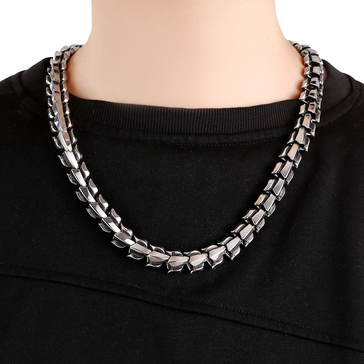 Men's Keel Titanium Steel Necklace - Trendha