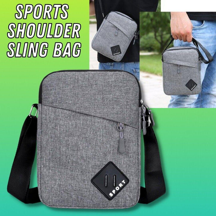 Men's Messenger Bag Crossbody Fanny Packs Purse Small Backpack Shoulder Bags USA - Trendha