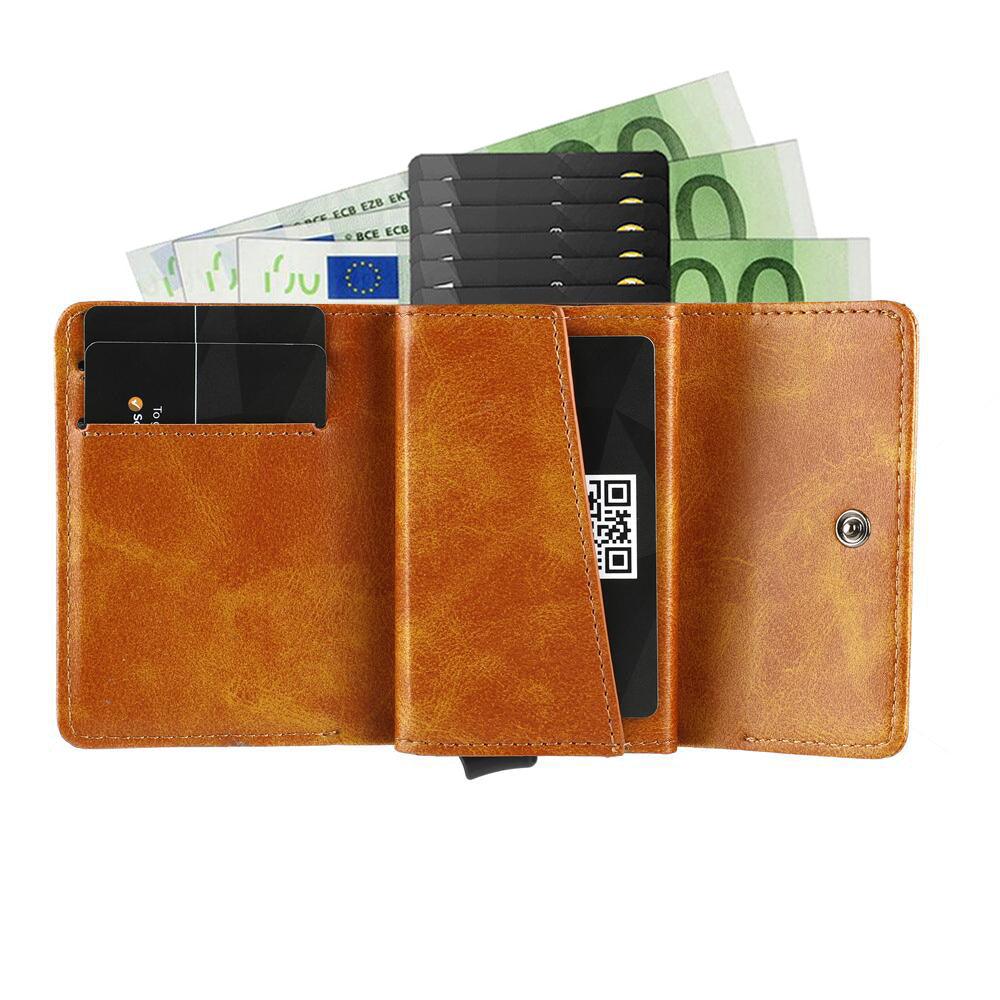 Men's New Hot Sell Fashion Retro Tri-fold Wallet - Trendha