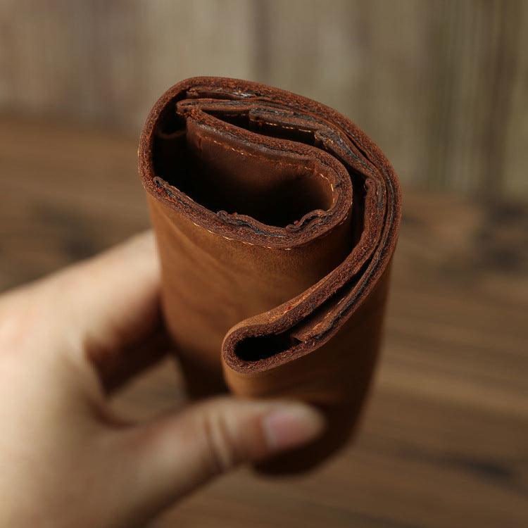 Men's Retro Handmade Long Wallet - Trendha