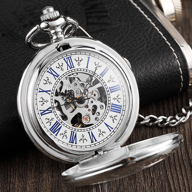 Men's Simplicity Mechanical Pocket Watch - Trendha