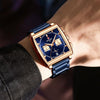 Color: Steel belt model rose gold