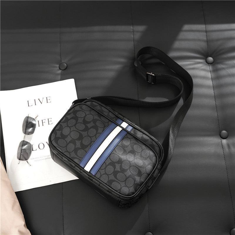 Mens Fashion Casual Letter Small Square Bag - Trendha